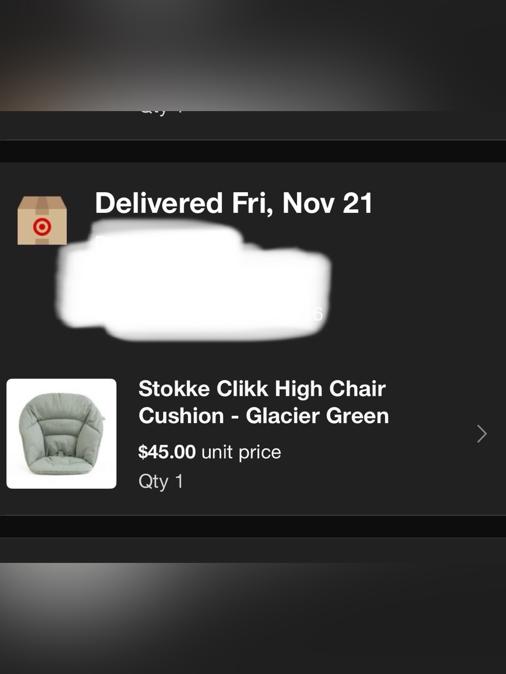 Stokke Clikk High Chair Cushion in Glacier Green